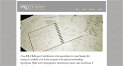 Desktop Screenshot of kvgcreative.com